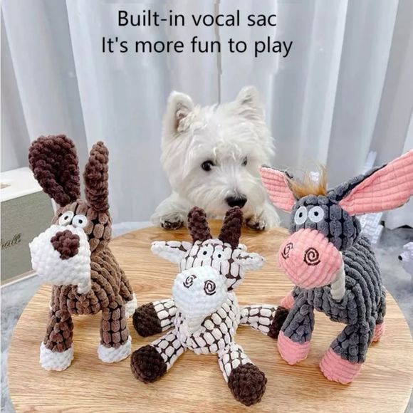 Extremely durable dog toy (donkey) - Picture 4 of 4